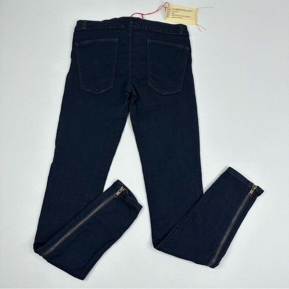 Current/Elliott NWT Blue Denim Quiet Luxury The Cropped Ankle Legging W26/L29 - Picture 4 of 11